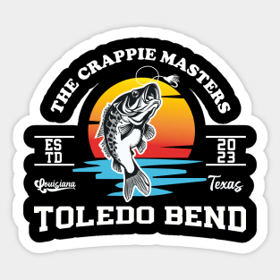 Toledo Bend, The Crappie Masters Sticker